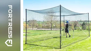 Introducing: FORTRESS Ultimate Baseball Batting Cage | Net World Sports