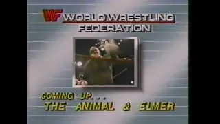 George Steele & Uncle Elmer in action   Championship Wrestling March 15th, 1986