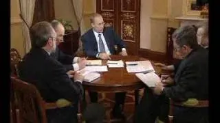 В.Путин.Интервью главным редакторам. 22.03.01 Part 8