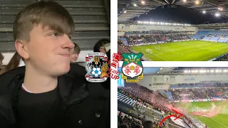 Away End SCENES As Coventry City EXIT FA Cup | Coventry City 3-4 Wrexham Matchday Vlog