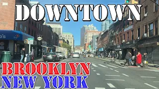 Brooklyn - New York - 4K Downtown Drive