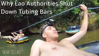 Walking the streets of Vang Vieng - Why Authorities shut down the Tubing Bars in Vang Vieng, Laos