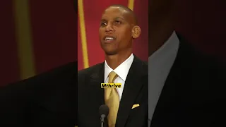Reggie Miller talk about MJ on his Hall of Fame Speech