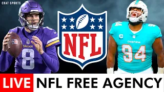 NFL Free Agency 2024 LIVE - Day 1: Latest Signings, News & Tracker | Kirk Cousins, Saquon Barkley