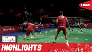 Denmark and India step on the court for the quarterfinals at the TotalEnergies BWF Thomas Cup Finals