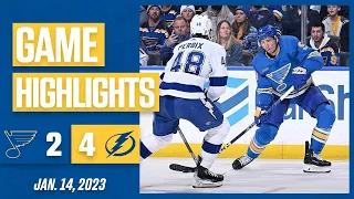Game Highlights: Lightning 4, Blues 2