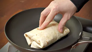 Making The Simple & Quick Burrito At Home❤️ But Amazingly Delicious👍🏻