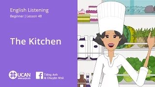 Learn English Via Listening | Beginner: Lesson 48. The Kitchen