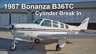 #18 1987 Bonanza B36 TC | Breaking in New Cylinders