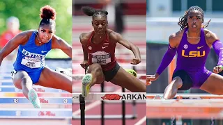MASAI RUSSELL VS ACKERA NUGENT VS ALIA ARMSTRONG! GET READY 4 THE ULTIMATE HURDLES SHOWDOWN 2DAY !!!