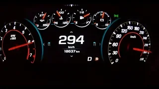 Chevrolet Camaro SS 1LE AT8 (Mk. VI  MY 2017) 0- 294 kph on German Autobahn