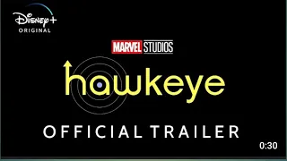 Marvel's HAWKEYE | Trailer #1 HD | Disney+1080p