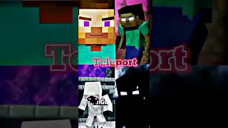 Steve Vs Herobrine Vs Entity303 Vs Null ❤️ #minecraft #steve #herobrine #null #entity303 #viralshort