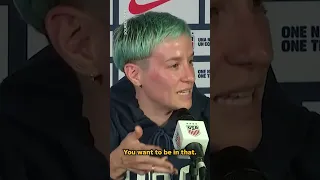 Megan Rapinoe at her final World Cup: "I just want to f--king win" #shorts