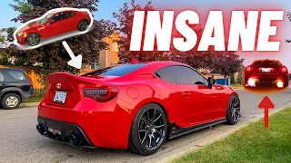 BUILDING A FRS/BRZ/86 IN 10 MINUTES! *AMAZING TRANSFORMATION*