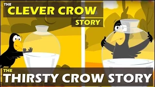 The Clever Crow Story In English | Thirsty Crow Story | Twinkle Tv