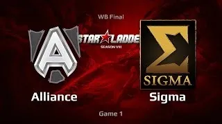 Alliance vs Sigma, SLTV S8 LAN Finals, WB Final, Game 1