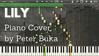 Lily - Piano cover by Peter Buka - Tutorial