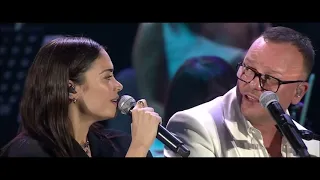 Gigi D'Alessio feat Elodie - Una magica storia d'amore (Live)