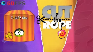 Cut the Rope: Level 7-1 To 7-25 , 3 Stars With HINTS , iOS/Android Walkthrough