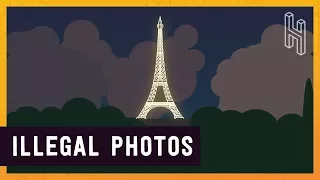 Why Photos of the Eiffel Tower at Night are Illegal