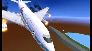 (not) Surviving a roblox plane crash!