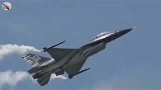 Cosford Airshow 2018 F-16 Display - AIRSHOW WORLD