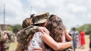 Emotional Military Homecoming! Welcome home! (BEST DAY EVER!!)