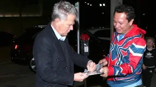 David Foster Dines At Craig's After Fiancee Katherine McPhee Claps Back At Online Trolls