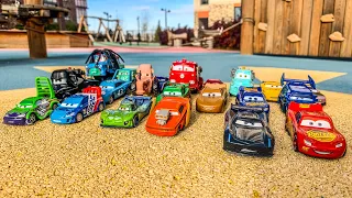 Disney Pixar Cars Lightning Mcqueen, Cruz, Mater, Darth Mater, Axlerod, Finn, Frank, Snot Rod, Mack