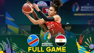 Congo DR v Egypt | Full Basketball Game | FIBA Women's AfroBasket 2023