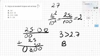 matematika 2021 ljeto razina b 1