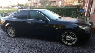 BMW 525D SE Startup from cold and rev