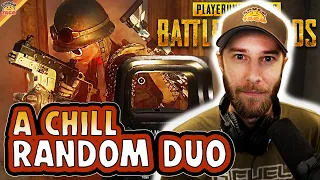 The PUBG Gods Hand chocoTaco and Random Duo a Chicken Dinner ft. Atrophis - Random Duos Gameplay