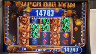 FINALLY A BIG WIN BONUS??!! KING OF AFRICA AND LAREDO SLOT MACHINE!!!