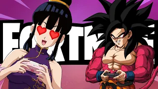 Goku and Chi-Chi Couple Goals! | FORTNITE