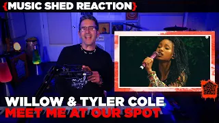 Music Teacher REACTS | Willow, The Anxiety & Tyler Cole "Meet Me At Our Spot" | MUSIC SHED EP187