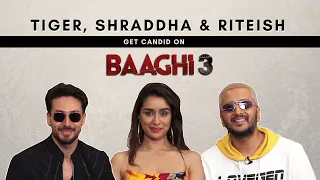 BAAGHI 3 | Tiger Shroff, Shraddha Kapoor and Riteish Deshmukh's EXCLUSIVE interview