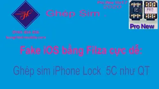 Hướng dẫn cài Cydia và Fake iOs 13.5.1 để Ghép sim ICCID THẦN THÁNH xài như quốc tế cho iPhone 5C