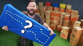 NERF 100 Mystery Box Challenge