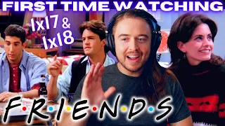 **POKER GETS TENSE?!** Friends Season 1 Ep 17 & 18 Reaction/ commentary: FIRST TIME WATCHING