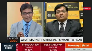 Mr. Manish Sonthalia on Bloomberg Quint for Budget Special Interaction.
