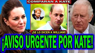 🔴TERRIBLE AVISO POR KATE MIDDLETON A WILLIAM DE CARLOS III - COMPARADA CON REINA DE ESPAÑA