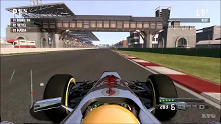 F1 2011 - Korea International Circuit - Yeongam (Korean Grand Prix) - Gameplay (PC HD) [1080p60FPS]