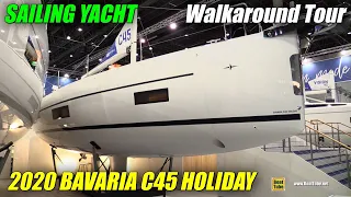 2020 Bavaria C45 Holiday Sailing Yacht - Walkaround Tour - 2020 Boot Dusseldorf