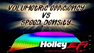 Holley EFI  Terminator X for Beginners - Volumetric Efficiency VS. Speed Density