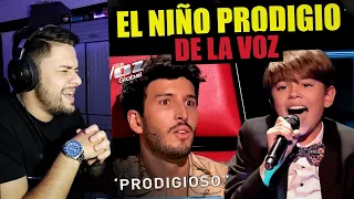 Reacciono a EL NIÑO PRODIGIO DE LA VOZ 2022🔴 Análisis🎤🎵