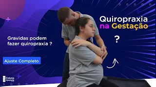 Quiropraxia durante a Gravidez pode ? 🤗 Assista o ajuste completo. ❤️