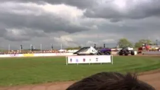 Monster Trucks BigFoot and Slingshot @ Peterborough Truckfest 2012