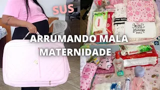 MALA MATERNIDADE DO BEBÊ PELO SUS ❤ ARRUMANDO, O QUE VOU LEVAR